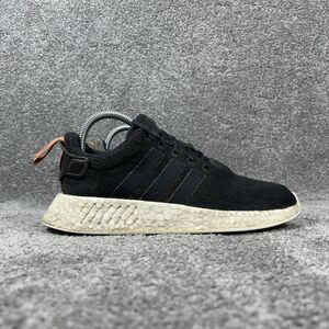 Adidas NMD R2 CG3384 Men's Sz 7 Black Future Harvest Athletic Running Shoes Used